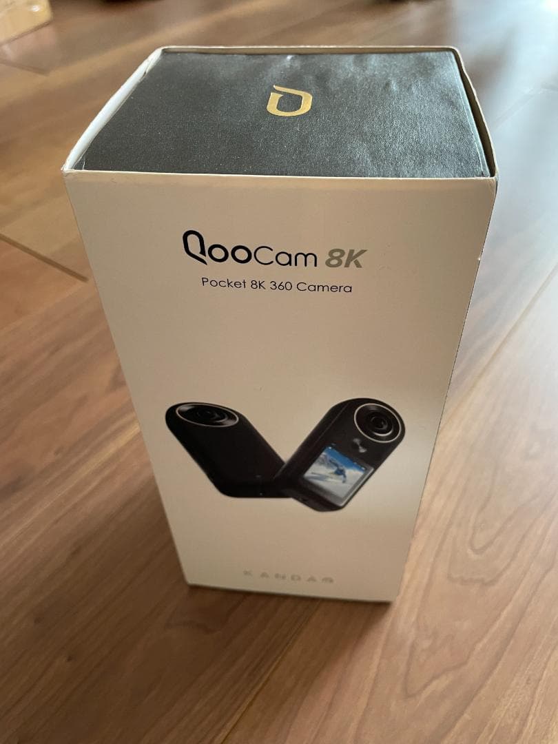 【ほぼ未使用/極美品】QooCam 8K 高画質VRカメラ 360度カメラ