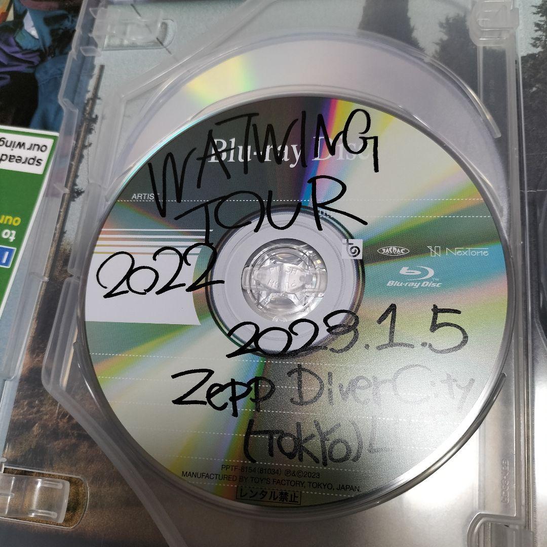 WATWING Where FC限定盤 Blu-ray付　中古