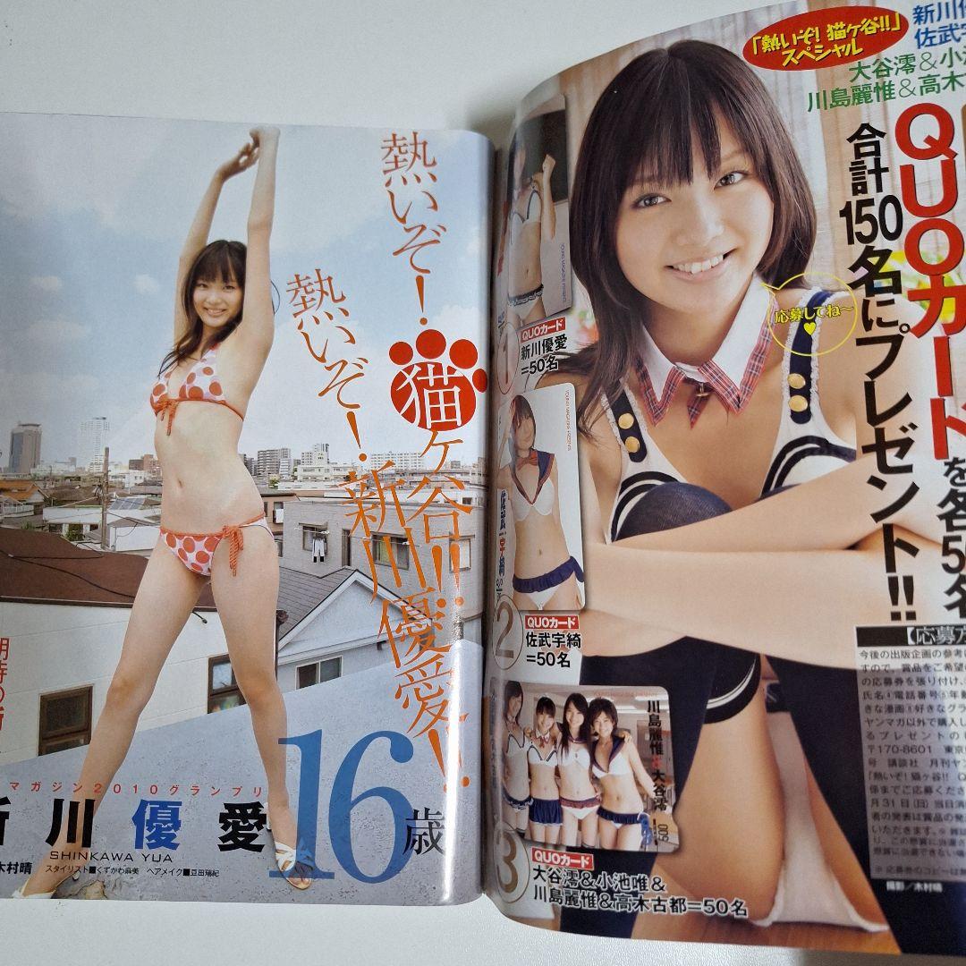 【超希少】月刊ヤングマガジン 新川優愛