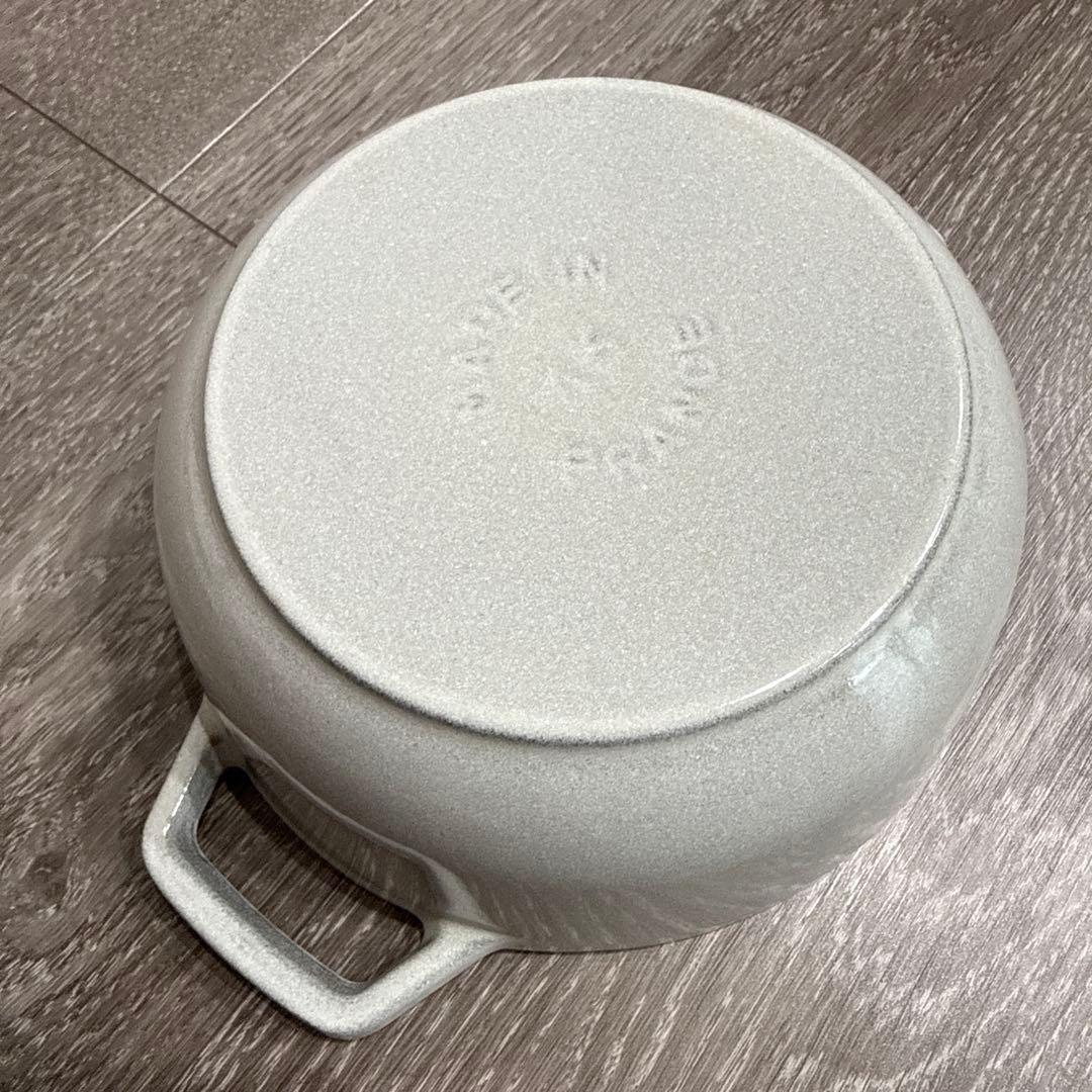 STAUB 鍋 16cm ホワイト