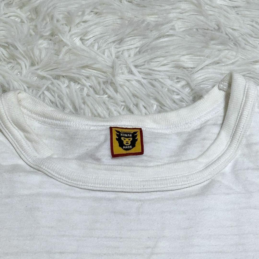 美品 HUMAN MADE x KAWS 21SS Tシャツ XL ホワイト
