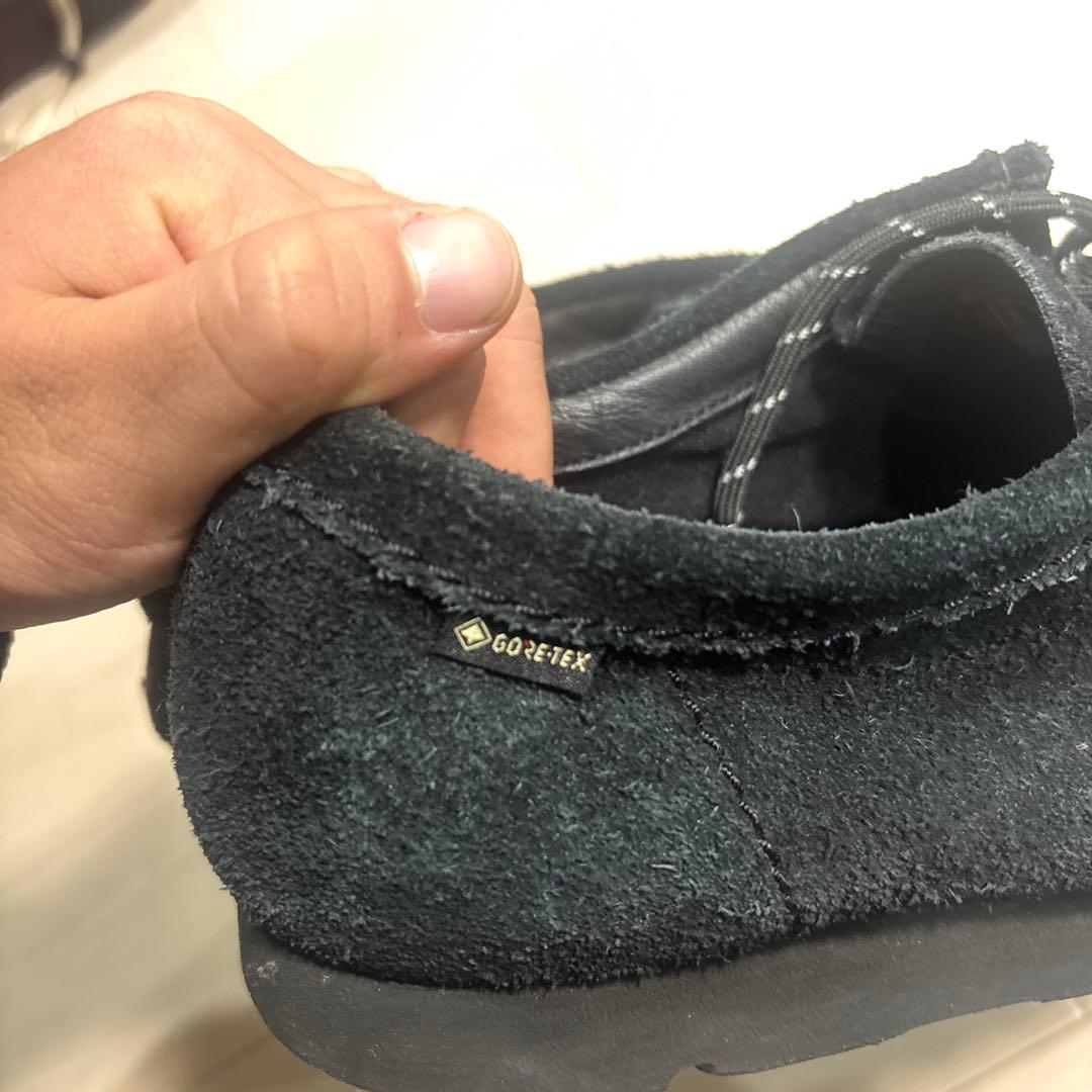 CLARKS ORIGINALS ブラック モカシン　GORE TEX