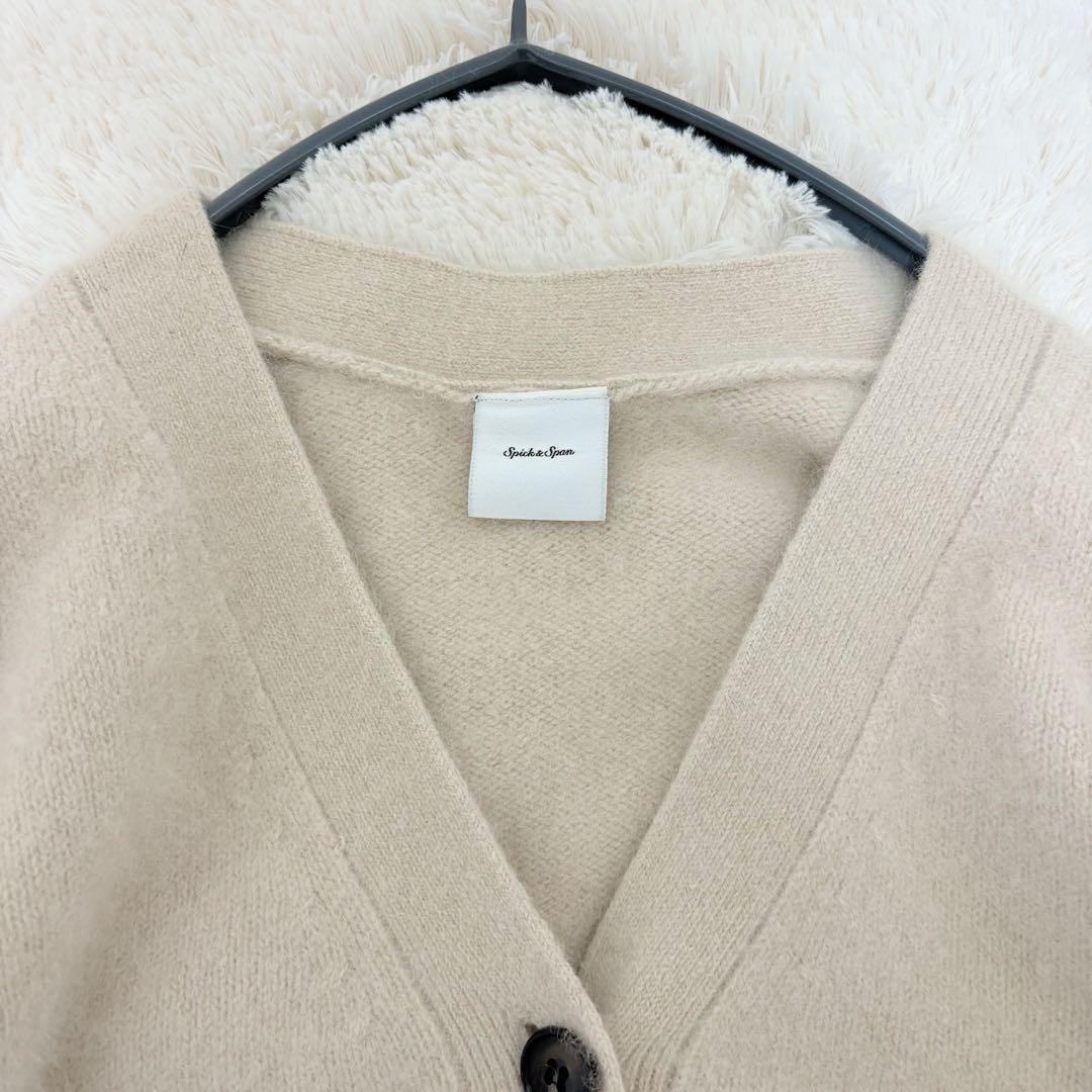 定価3万✨22AW✨スピックアンドスパン　ファーニットロングカーディガン