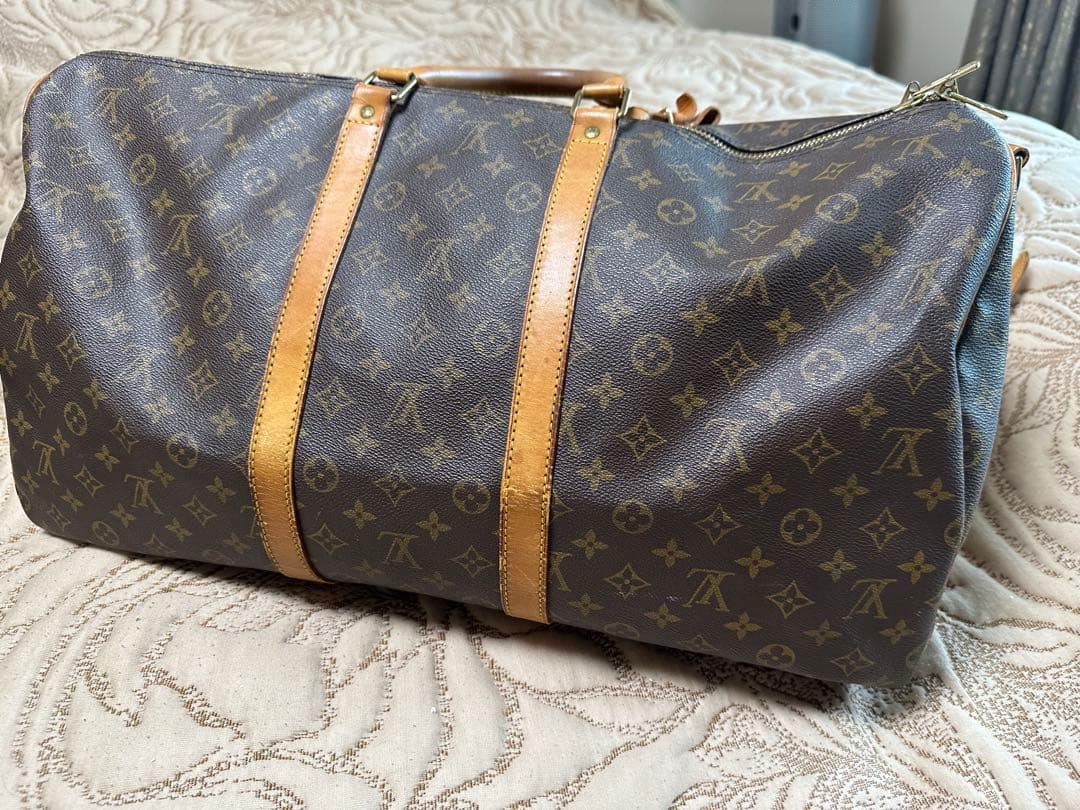 【値下げ】LOUIS VUITTONキーポル55 ボストンバッグ モノグラム