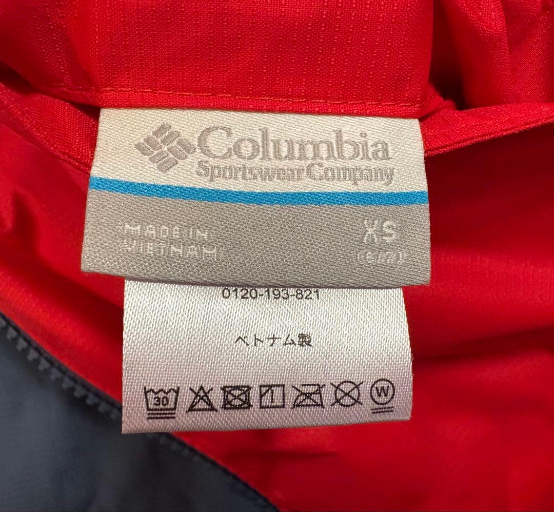 Columbia スキーウェアXS ＋ ゴーグル、グローブ