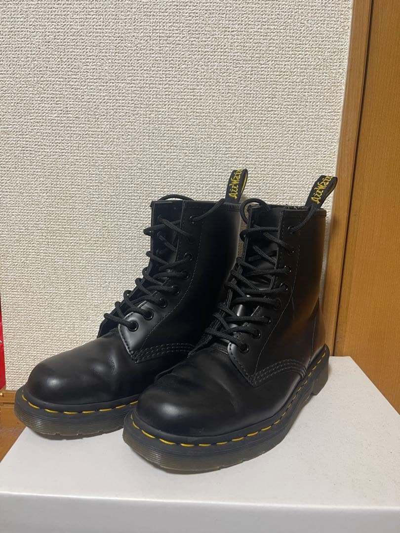 ドクターマーチン (Dr.Martens) 8ホールブーツ ブラック UK5