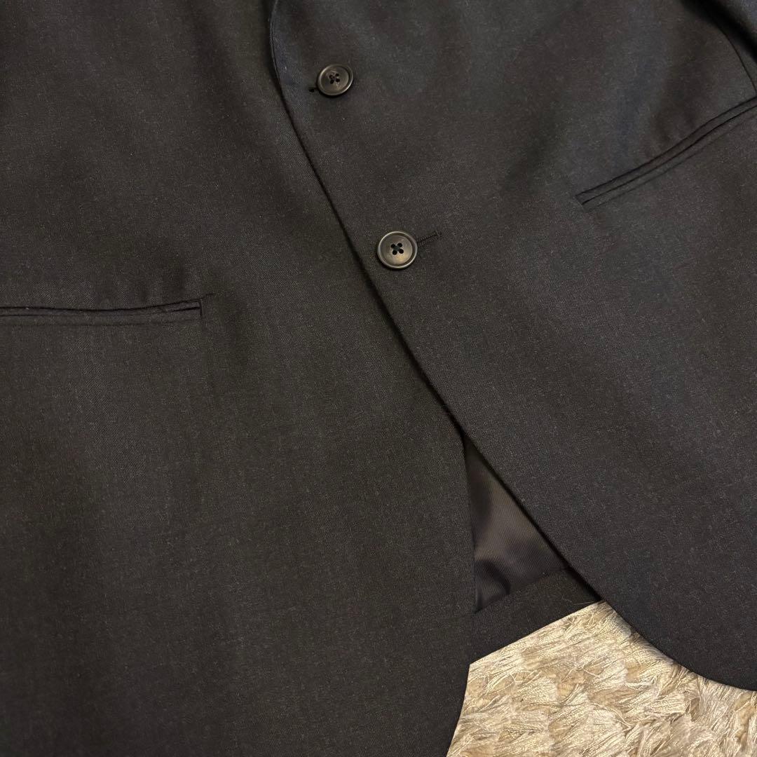 極美品☆UNIQLO ユニクロ +J セットアップ スーツ ウール テーラード