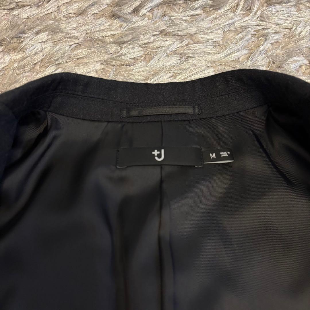 極美品☆UNIQLO ユニクロ +J セットアップ スーツ ウール テーラード