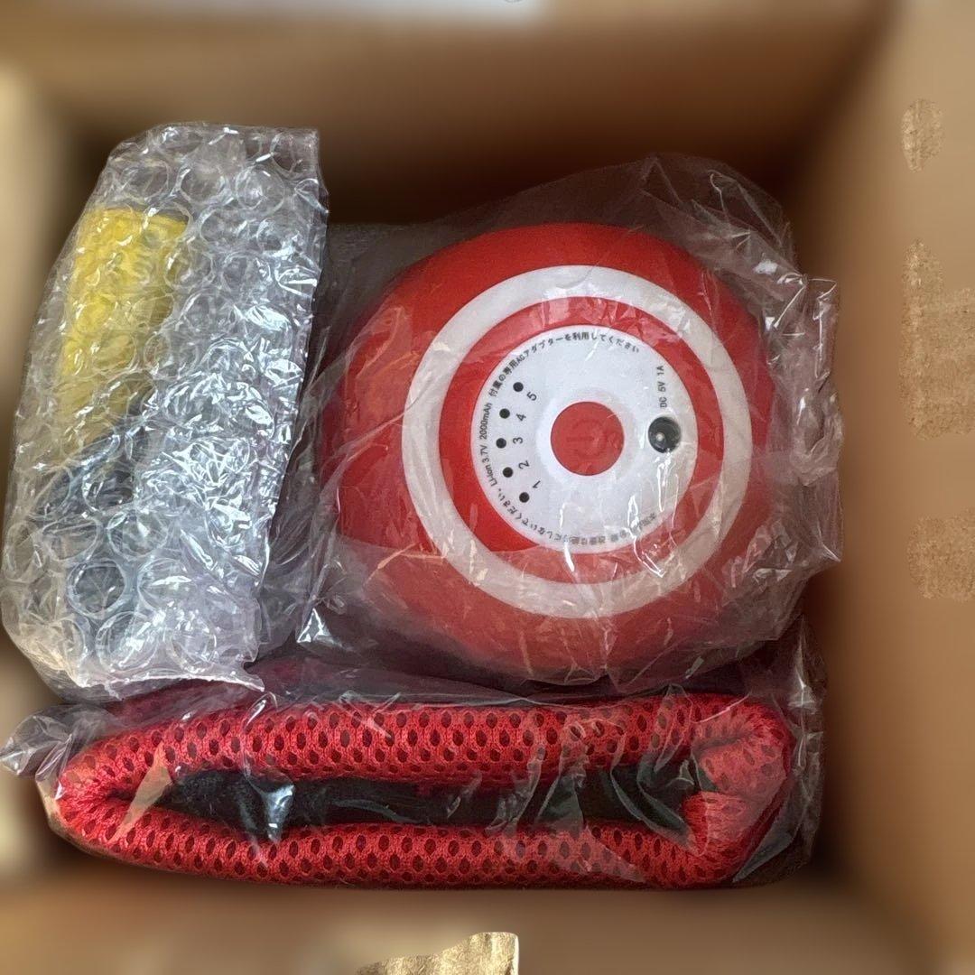 新品未使用　フィットネスクラブが作った 東急OASIS スタイリーボール　赤色