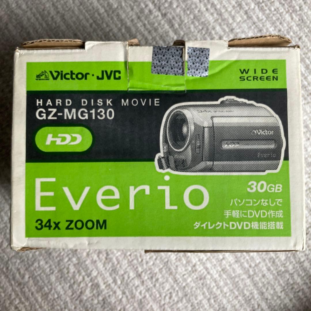 Victor Everio GZ-MG130ハードディスクムービー 34倍ズーム