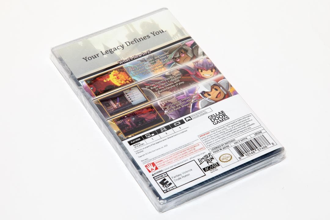 【新品未開封】Rogue Legacy 2（ローグ・レガシー2）【switch】