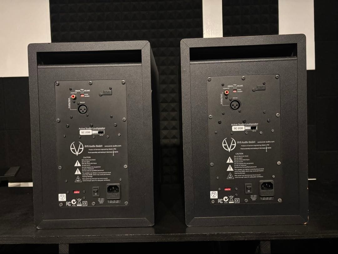 EVE AUDIO SC208 ②モニタースピーカー　基盤Assy交換済