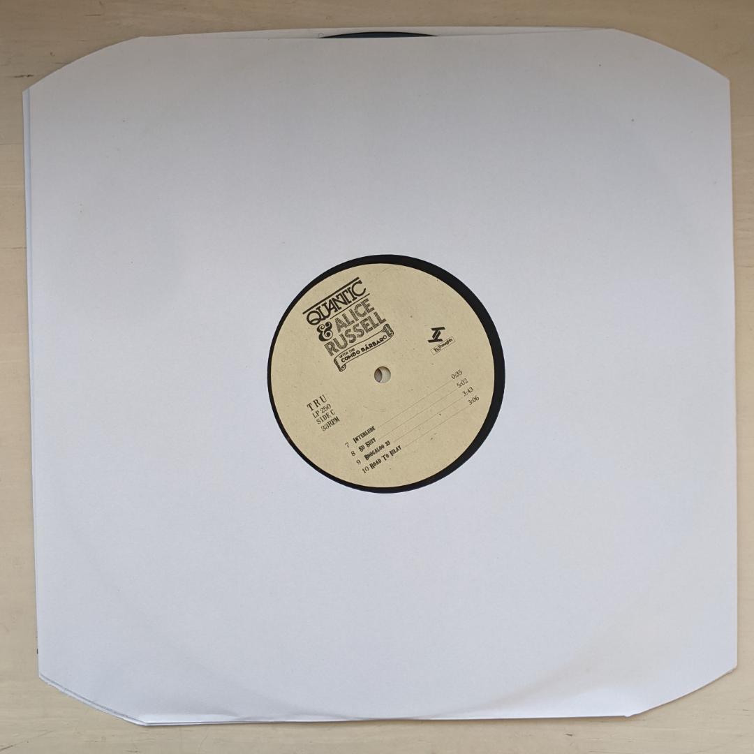 アナログ2LP Quantic & Alice Russell