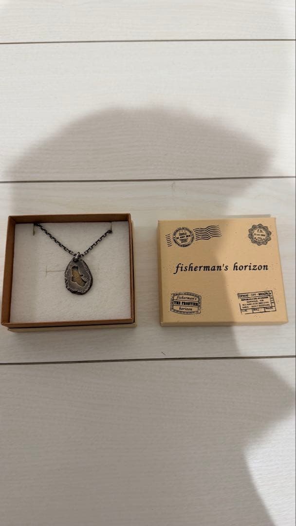 fisherman's horizon シルバーペンダントネックレス