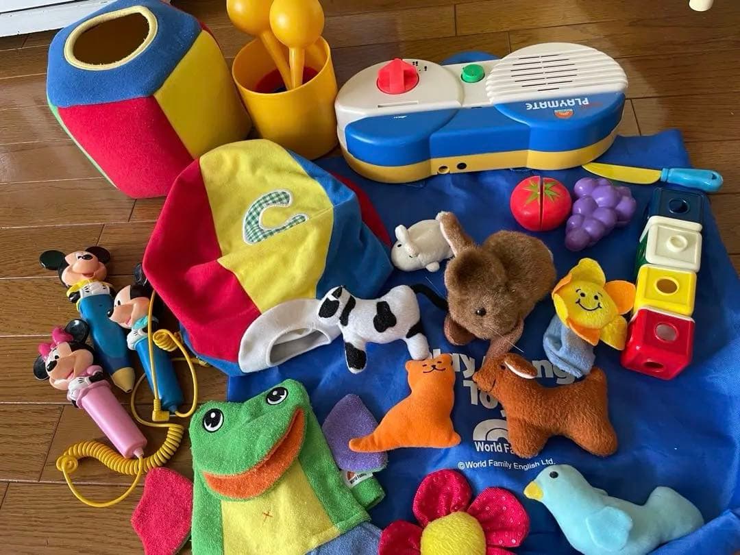 【埼玉　引き渡し】ディズニー 英語学習 絵本 おもちゃセット