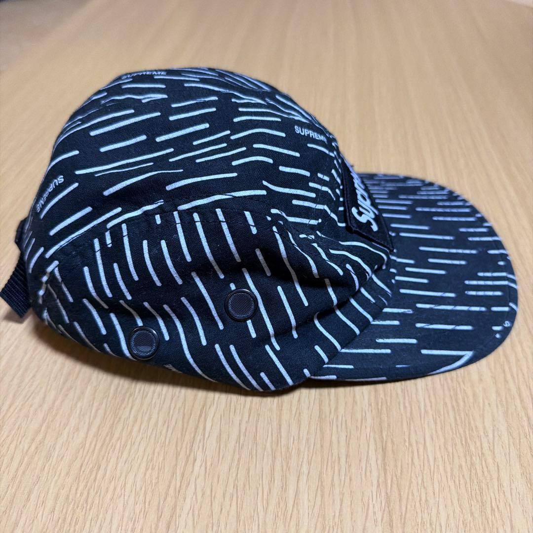 Supreme ストライプキャップ アメリカ製