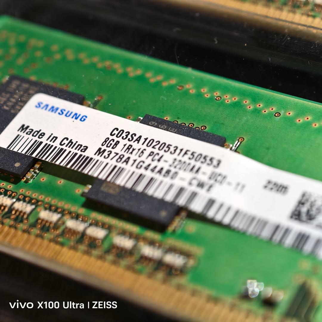 Samsung DDR4 3200 8GB ×2 合計 16GB