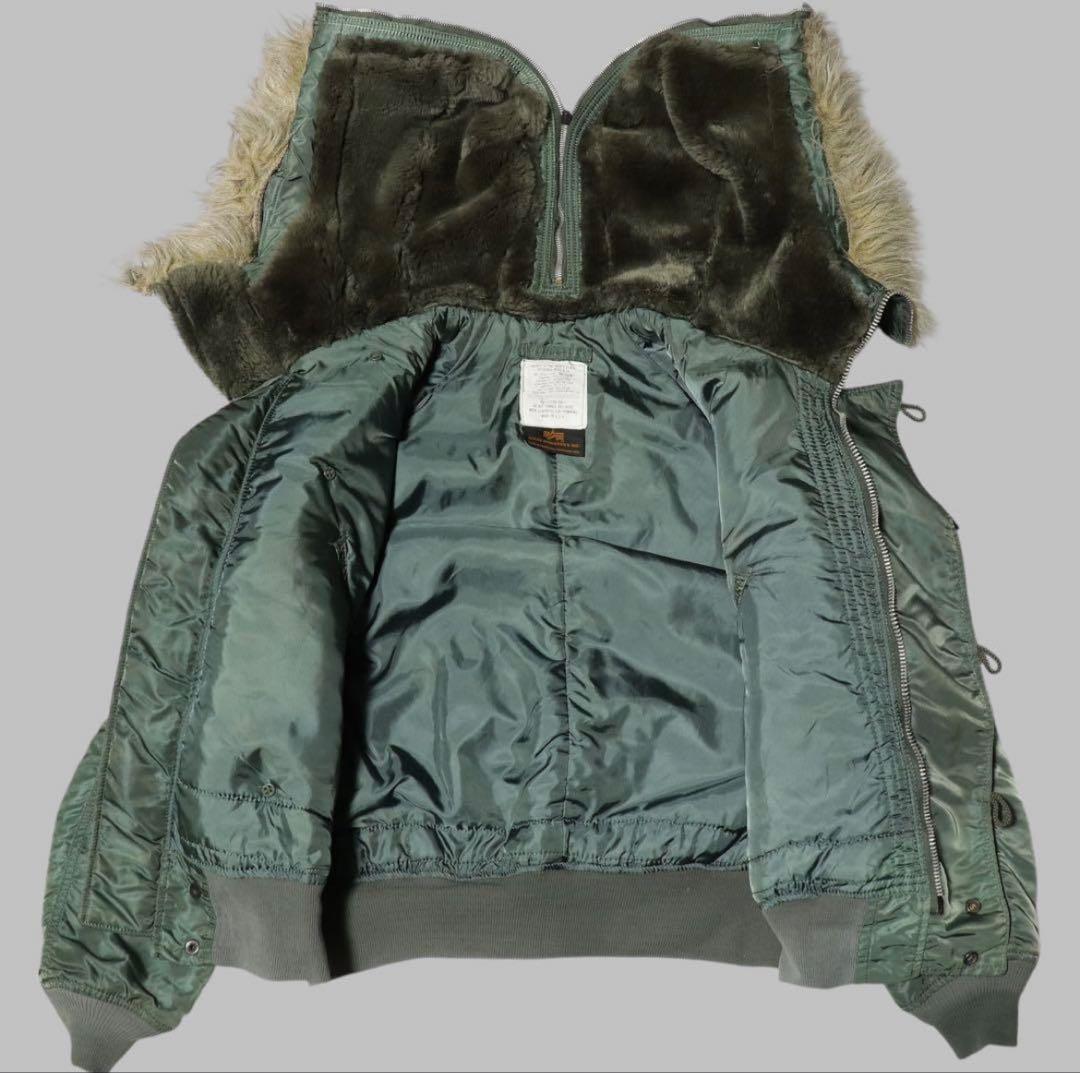 90s USA製ALPHA N-2B フライトジャケット　M
