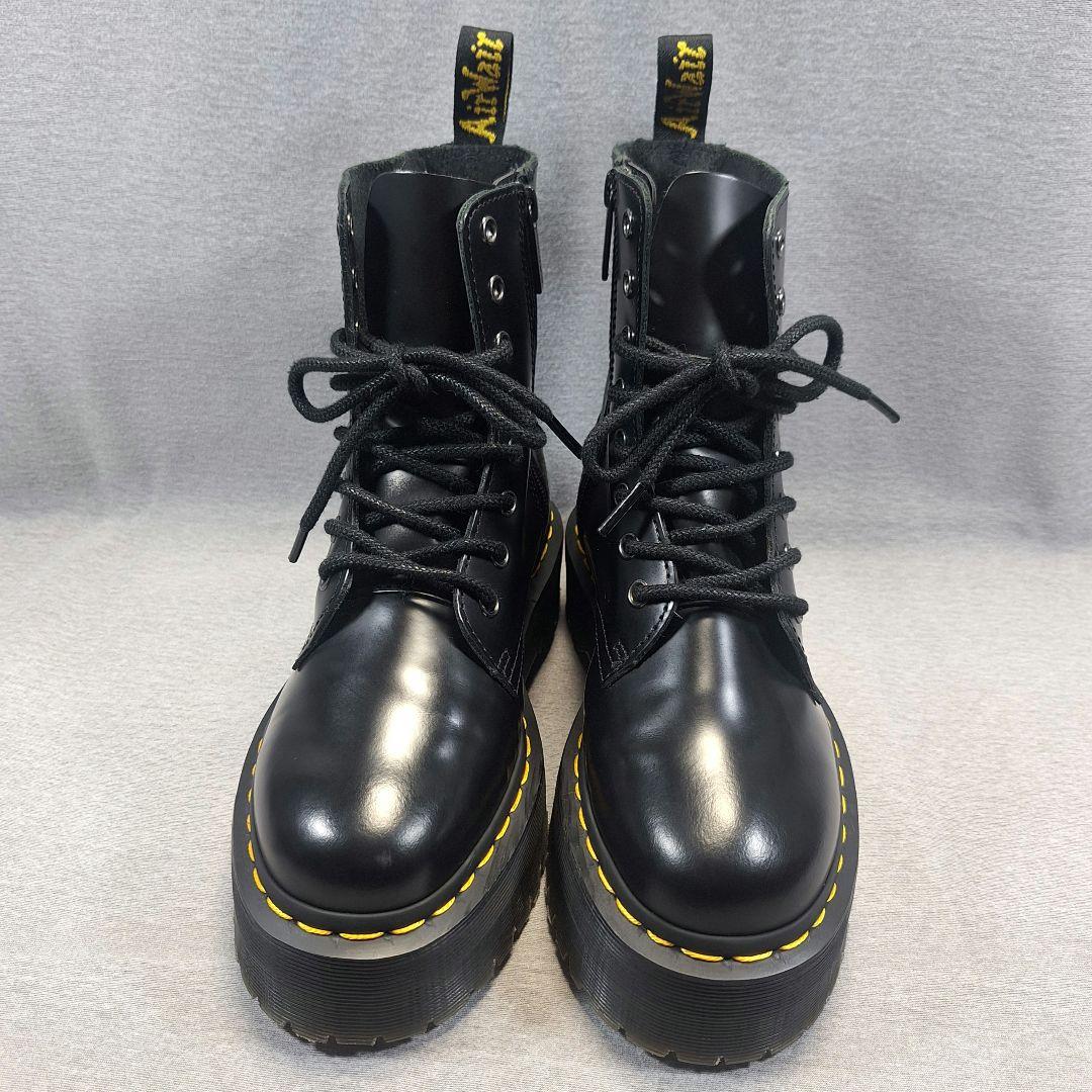 【極美品】Dr.Martens JADON 厚底 8ホール サイドジップ UK4