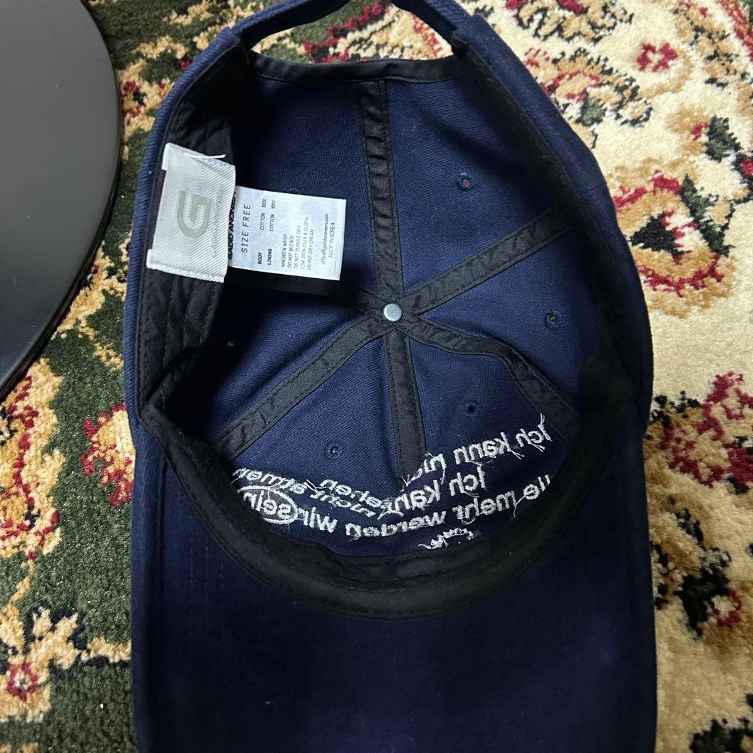 gadidanoniemキャップ/NAVY
