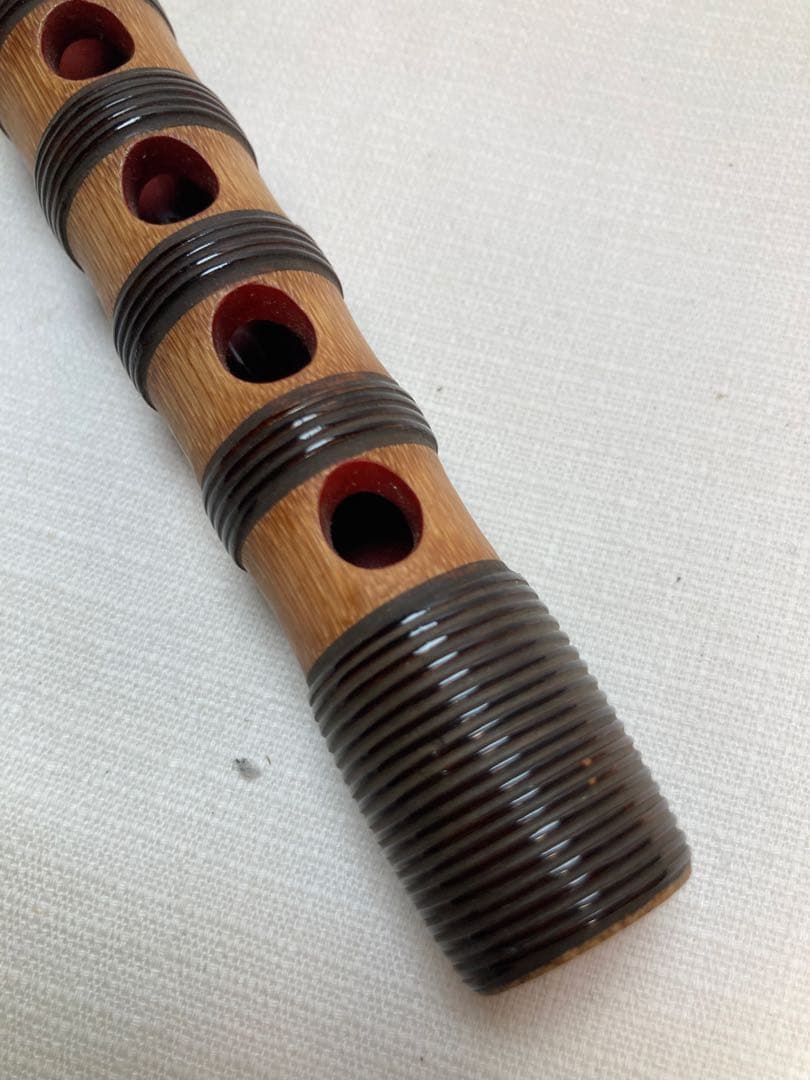 龍笛　煤竹　本菅　雅楽　和楽器