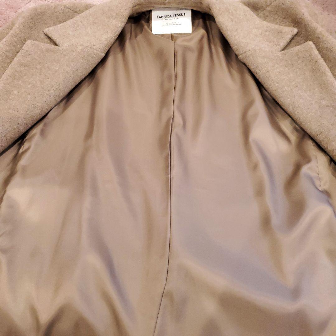 FAbRICA FFC ロングチェスターコート ナチュラル 38