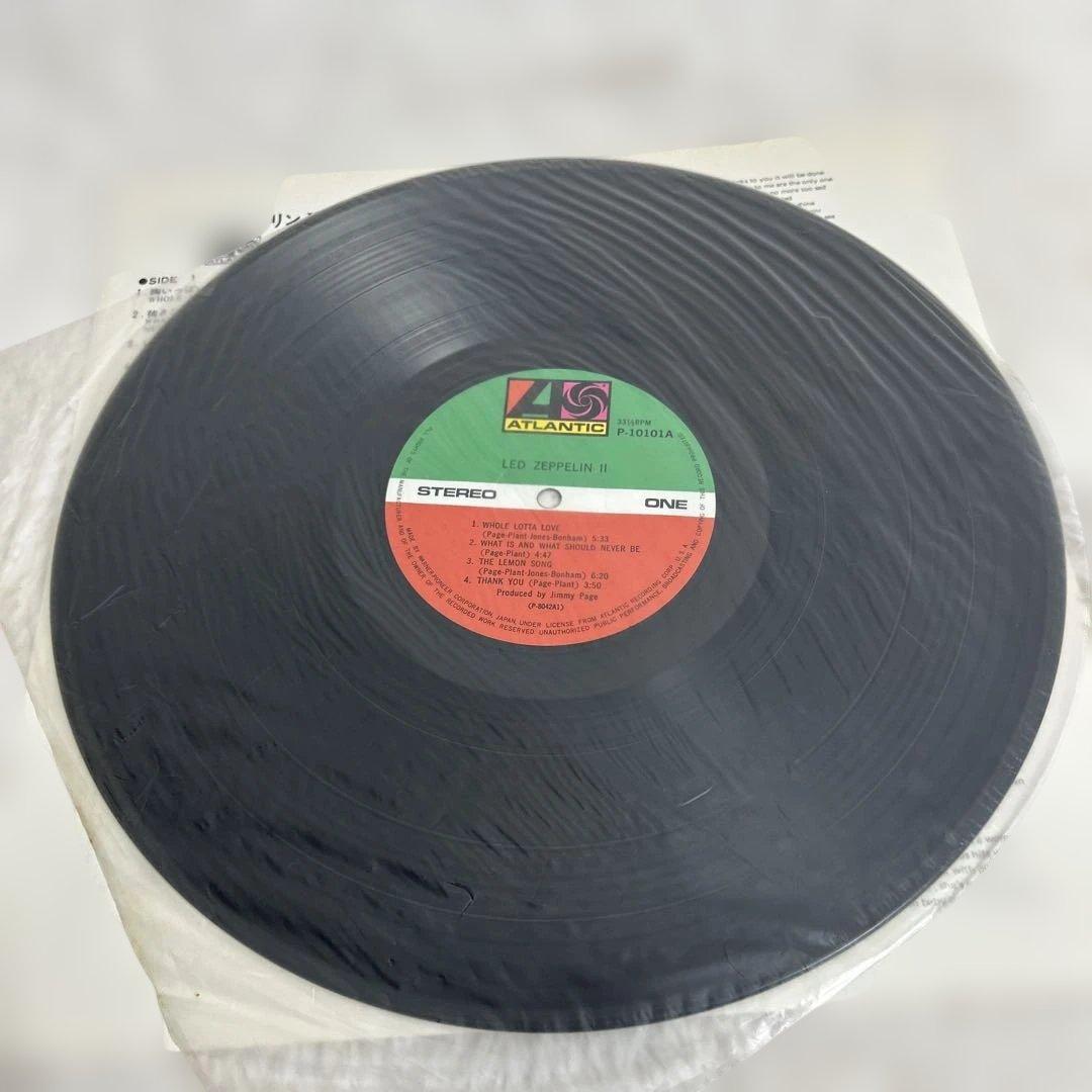 Led Zeppelin II アルバム LP レコードポスター付 帯付き
