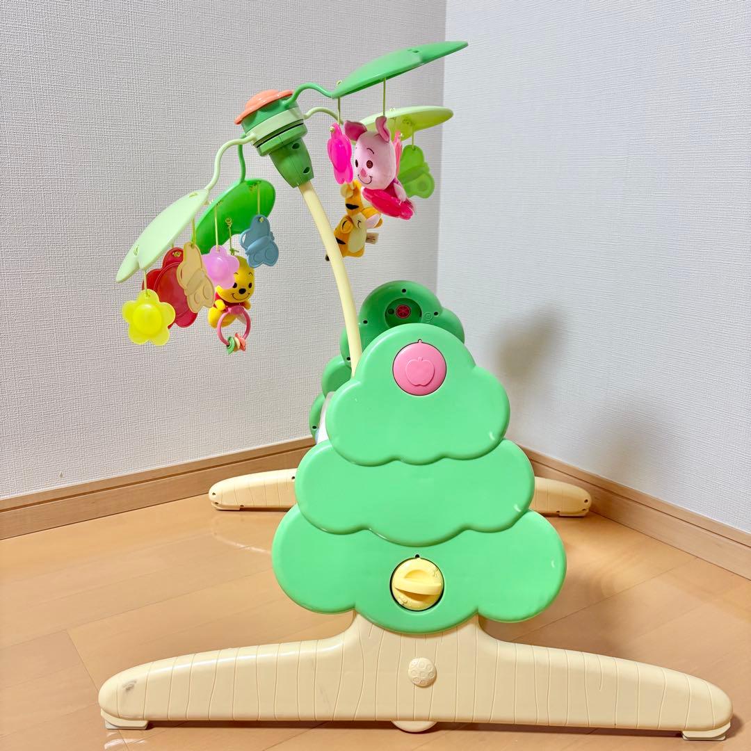 ★美品★ タカラトミー くまのプーさん 6WAYジムにへんしんメリー　プーメリー