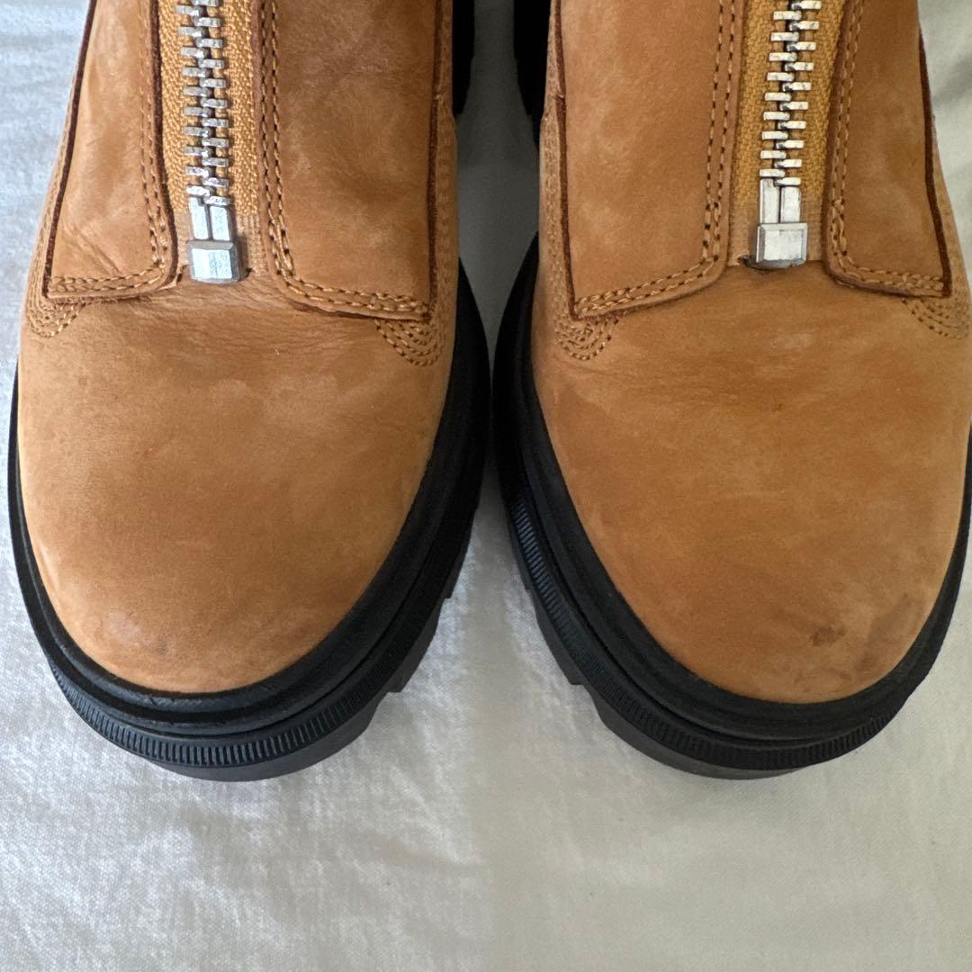【希少】Timberland エヴァーリー フロントジップ ブーツ レディース