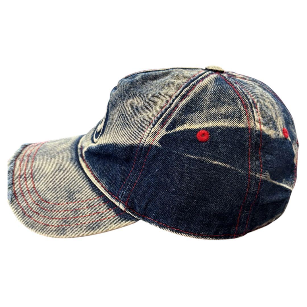 【極美品】DIESEL C-SEYMON ダメージデニムキャップ