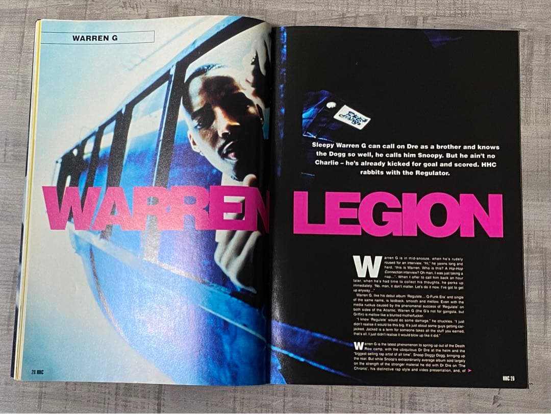 Warren G The Alchemist HHC HIPHOP 洋雑誌