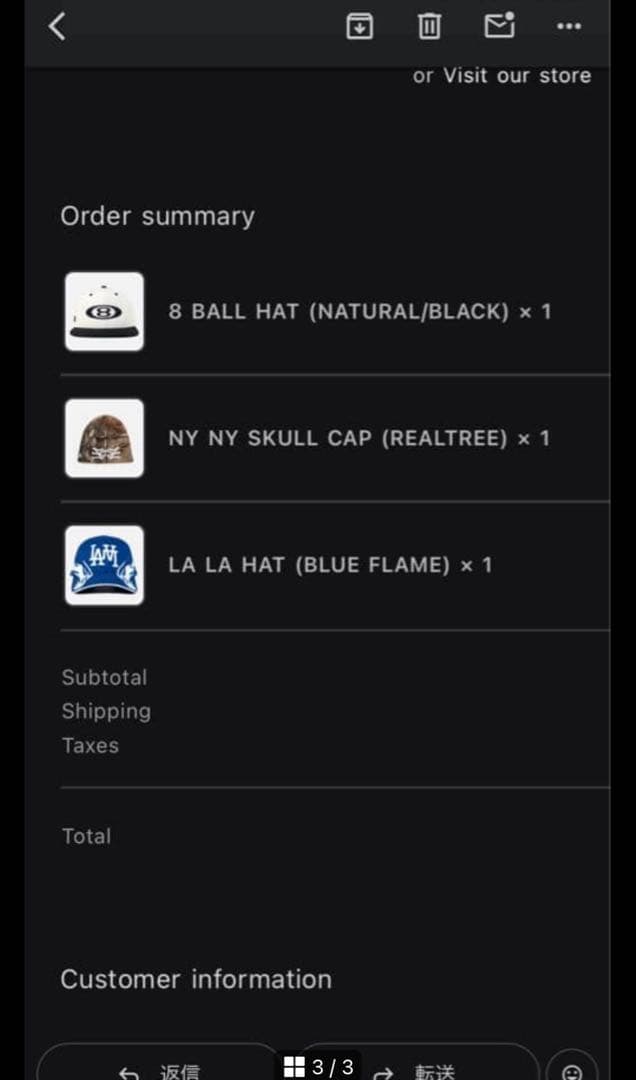 帽子 OMA NY NY SKULL CAP (REALTREE)