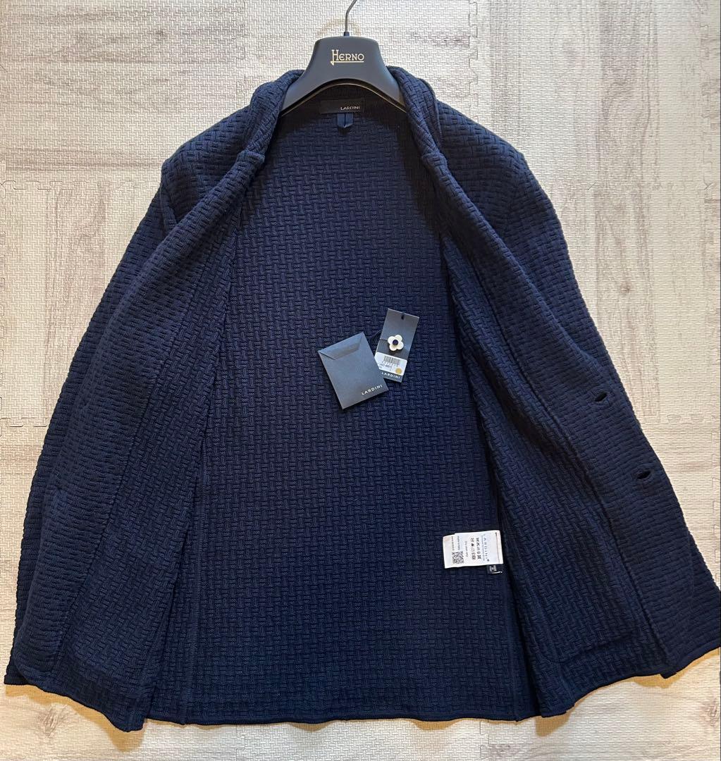 【試着のみ】LARDINI（ラルディーニ）ニットジャケットL