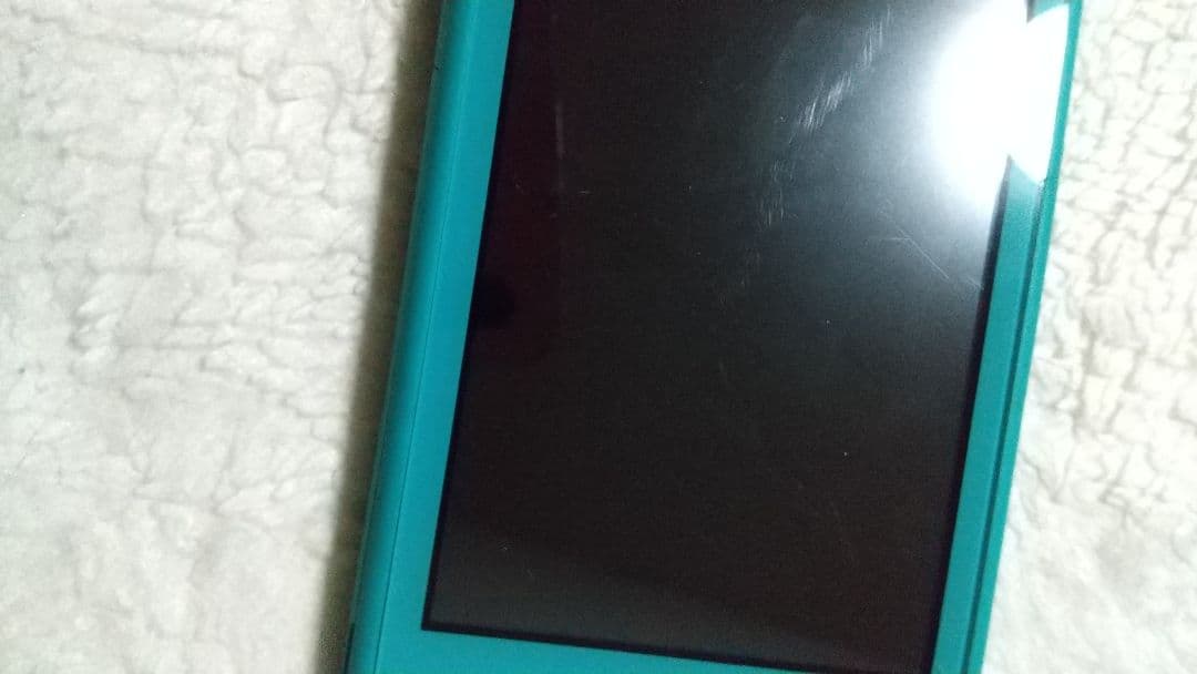 ジャンクNintendo Switch Lite ターコイズ 本体 液晶割れ