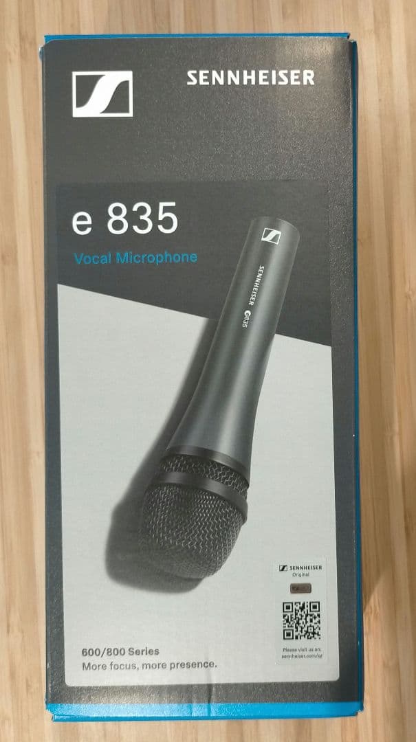 【未使用】ゼンハイザ― e 835 ダイナミックマイク