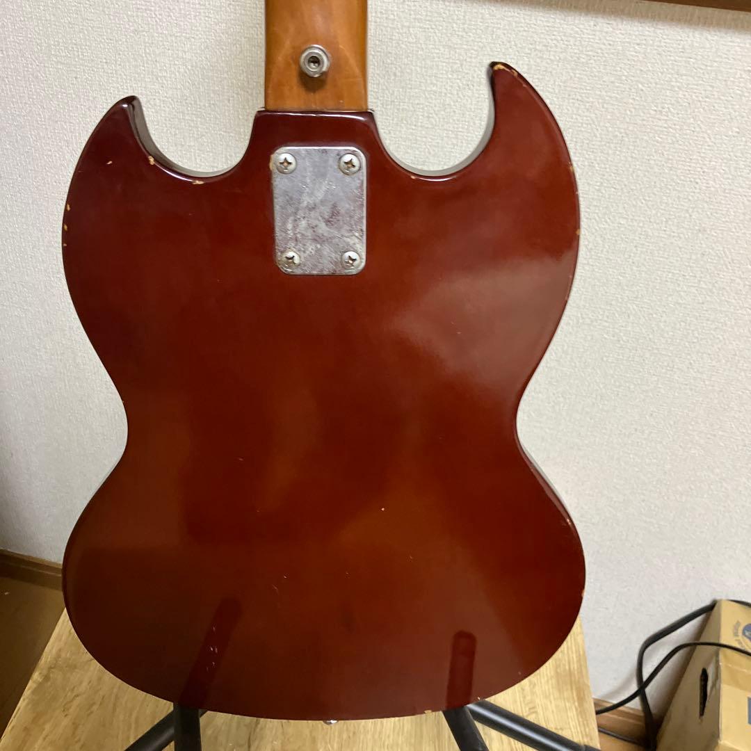 ビンテージ TRUMP? SGタイプ ピザールベース 音出ok【訳あり】中古品