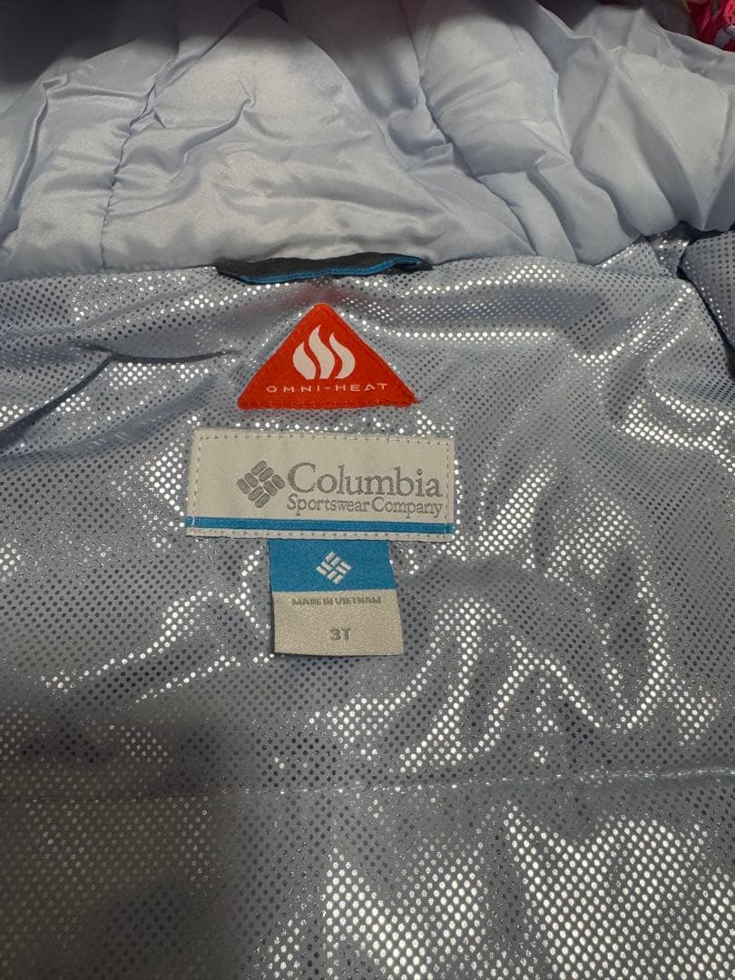 Columbia スキーウェアセット 3T ピンク