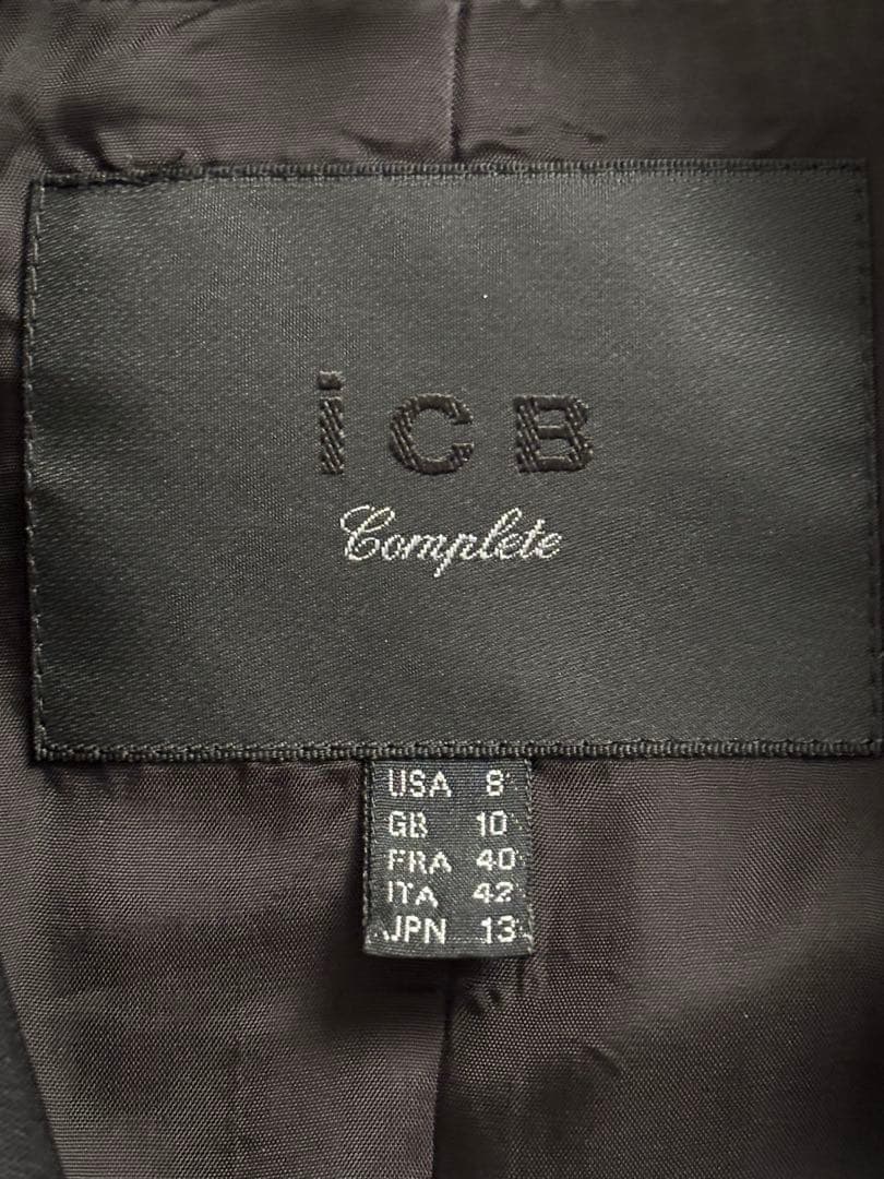 ICB テーラードジャケット ブラック系 8
