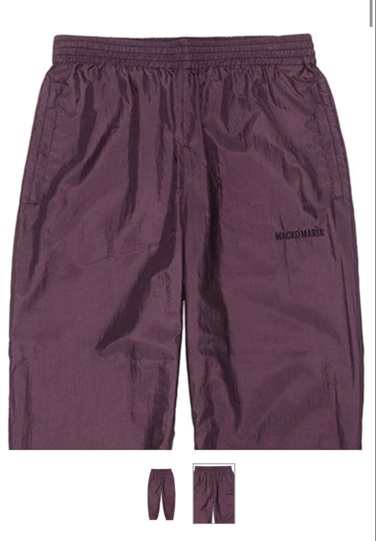 最終価格ワコマリア24SSトラックパンツ