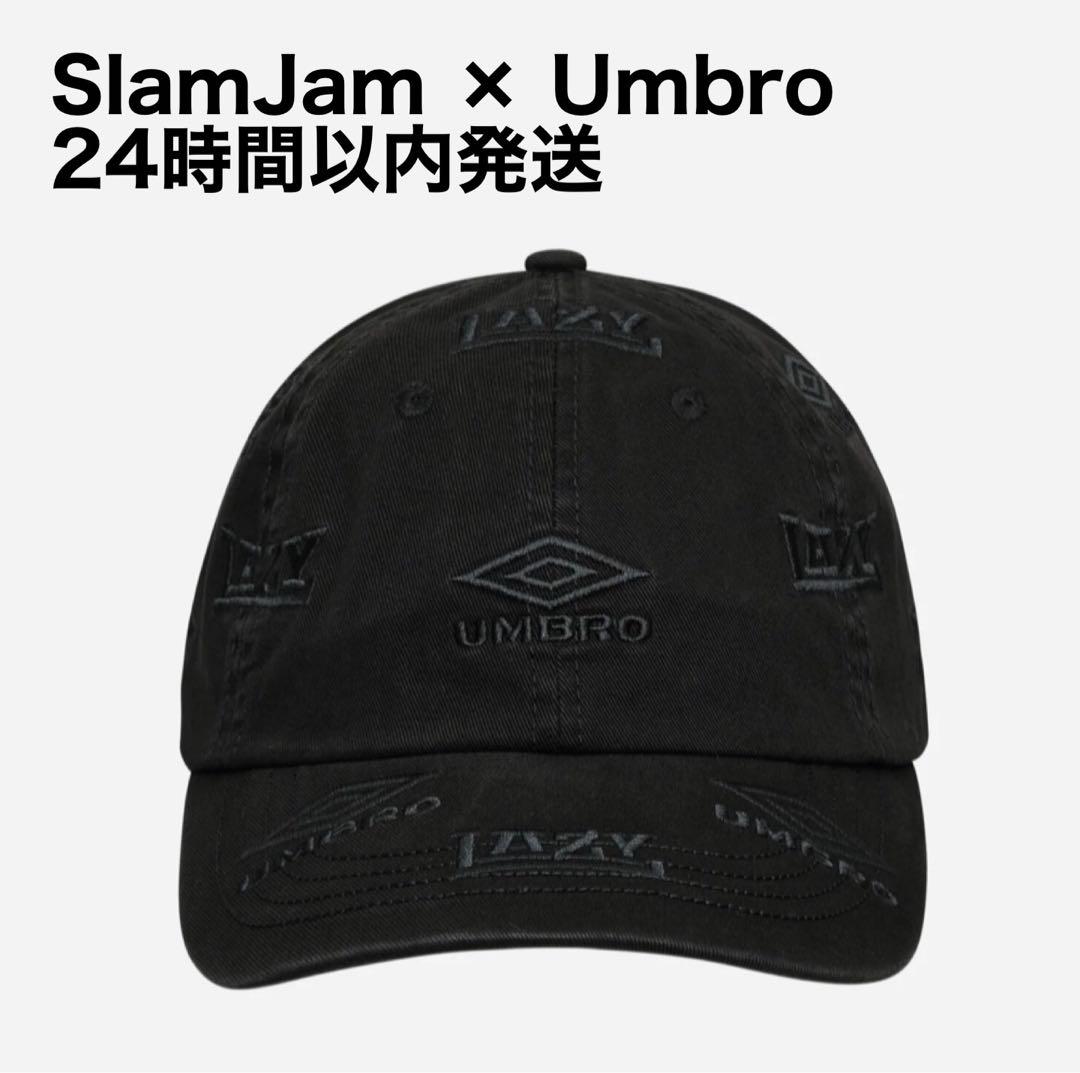 SlamJam × Umbro Lazy Cap Black ブラック