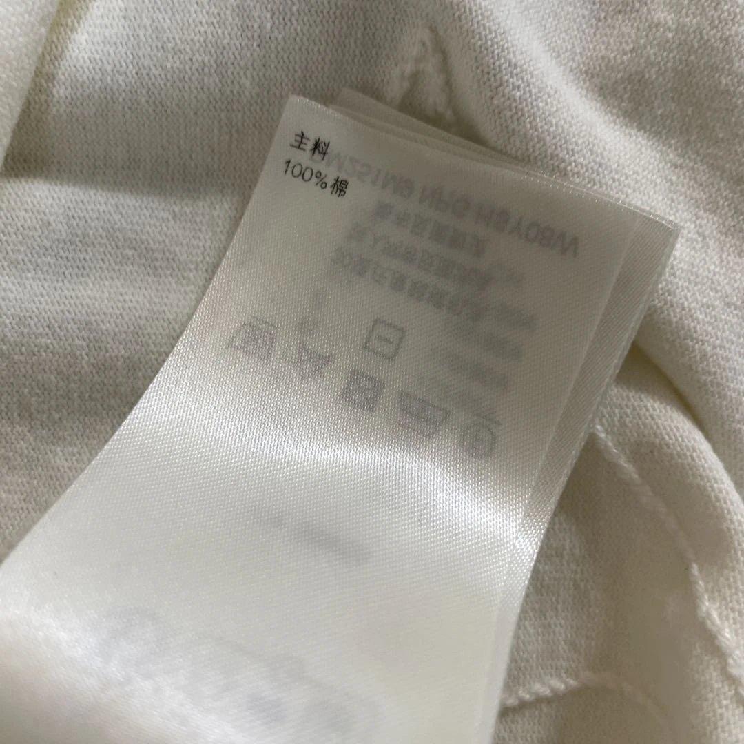 【LOUIS VUITTON】 刺繍ロゴ Tシャツ ホワイト