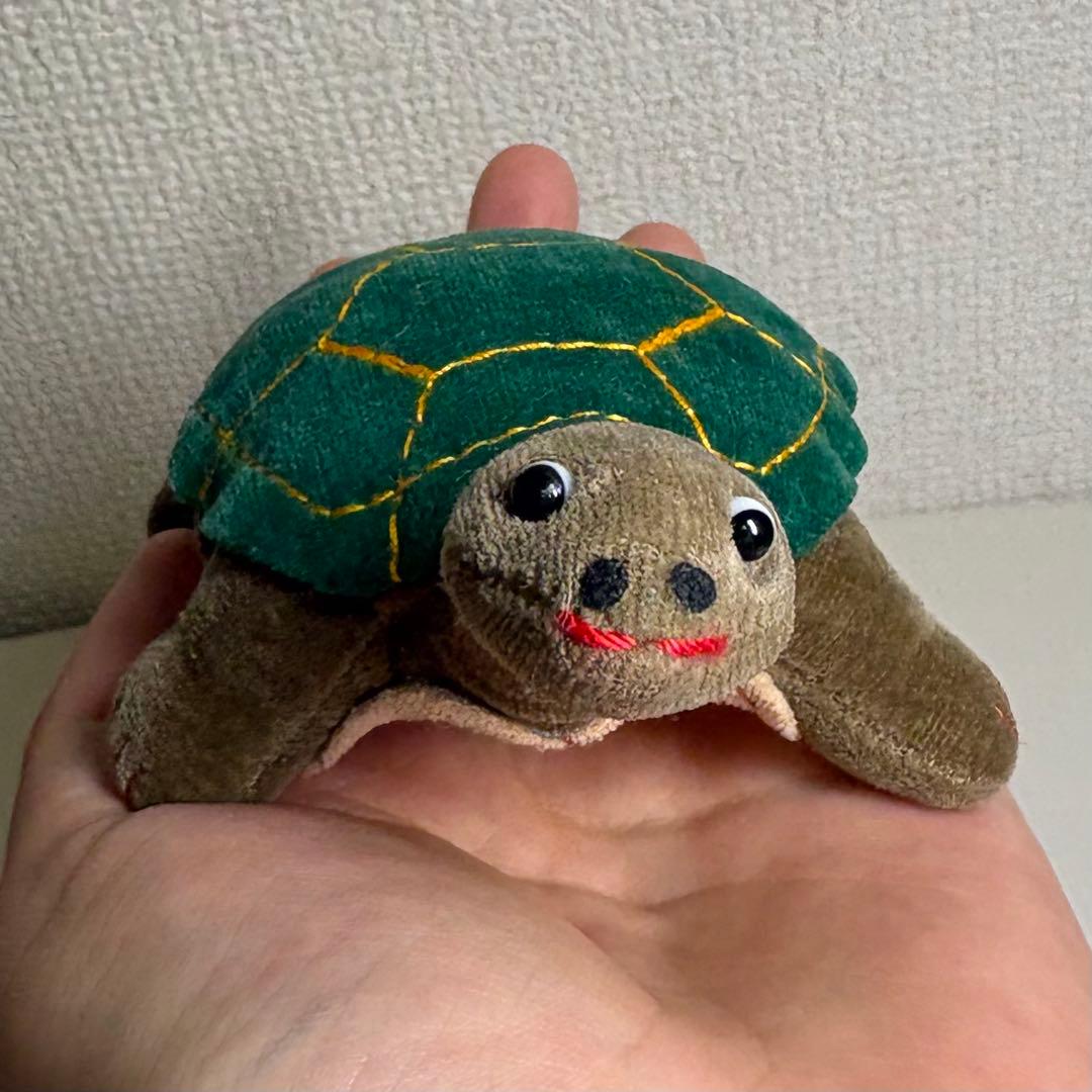 東京動物園協会 おがくず ぬいぐるみ カメ スッポン レトロ ヴィンテージ