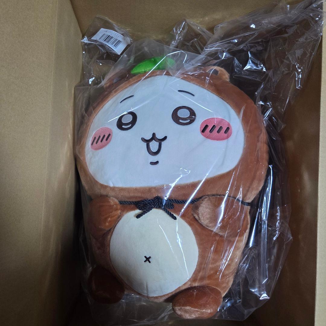 ちいかわたぬきだもんくじ A賞　ドデカたぬきぬいぐるみ