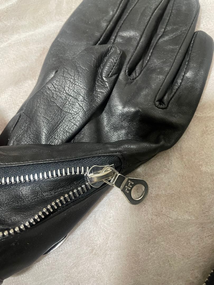 珍品　初期mastermind レザー皮手袋