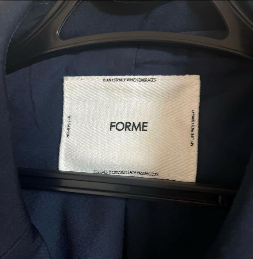 未使用　FORME ショートトレンチコート