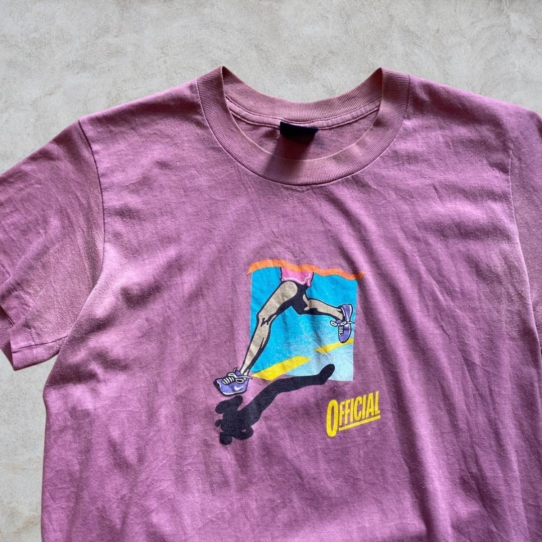 90年代 USA製 ナイキ ラン マラソン フェード M フェードパープル