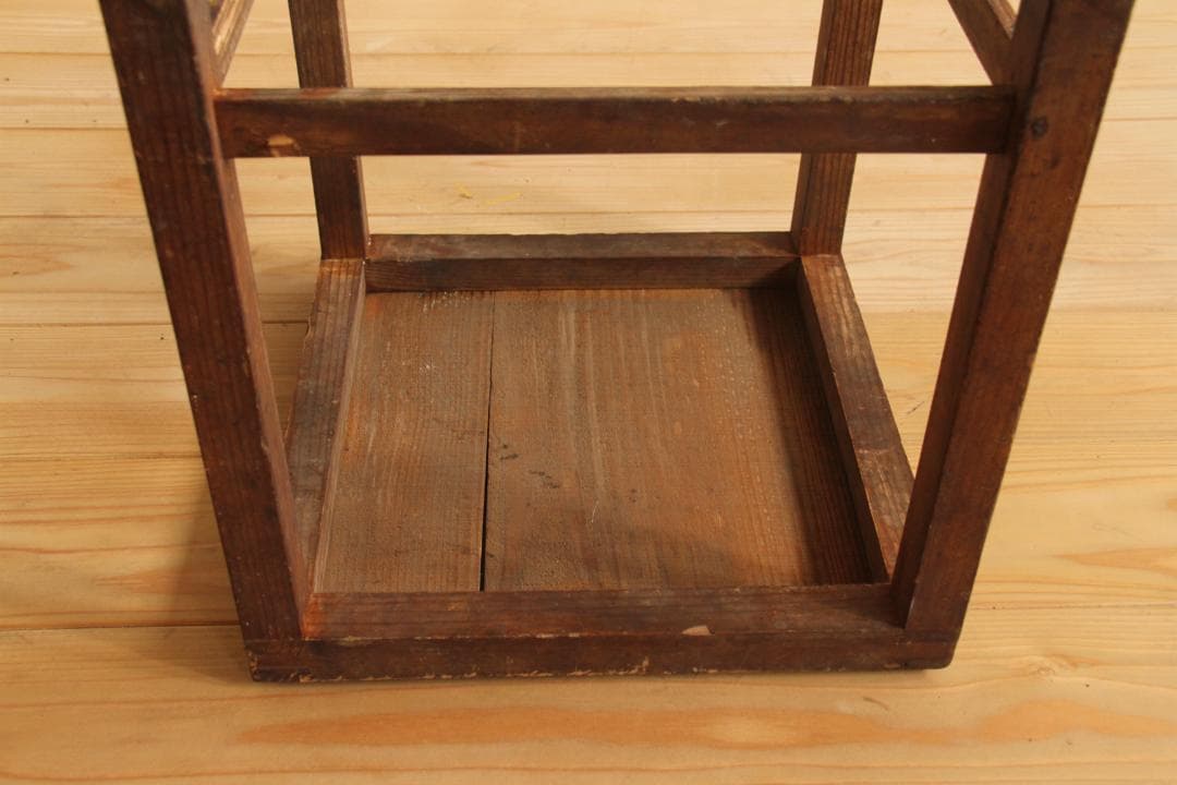 木製　台　飾り台　古道具　ヴィンテージ　レトロ