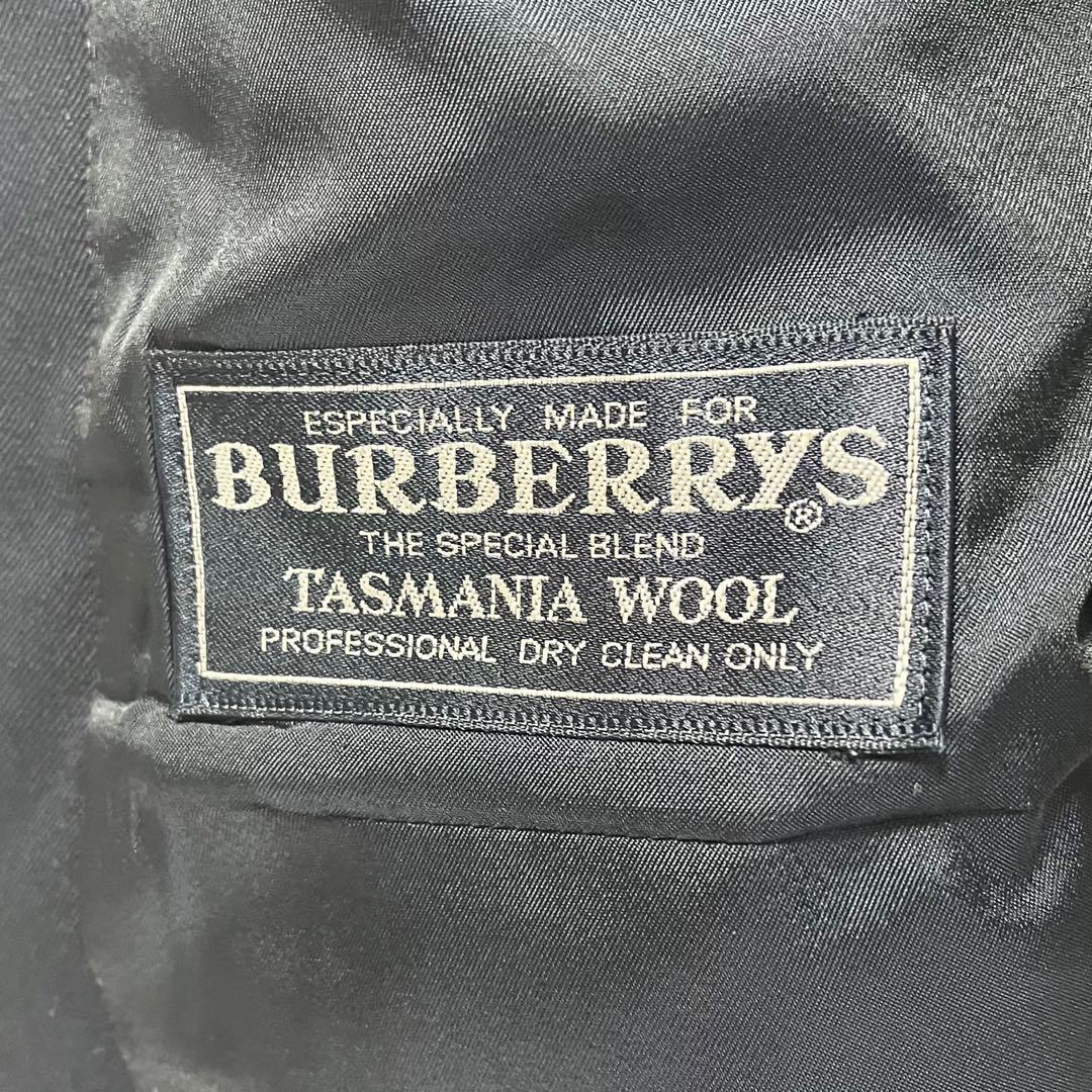 Burberry バーバリー　紺ブレ　金ボタン　ネイビー　無地　BE5 高級