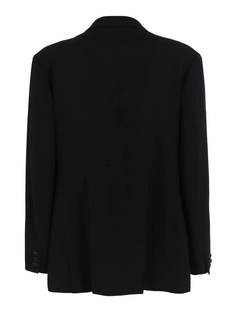 25AW Y's for men ウールギャバジン ラペルタブジャケット