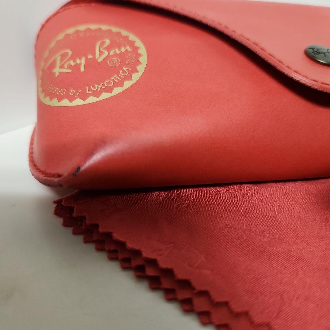 ばぺRay-Ban ブラック サングラス メガネ拭きクロス&ケース付き